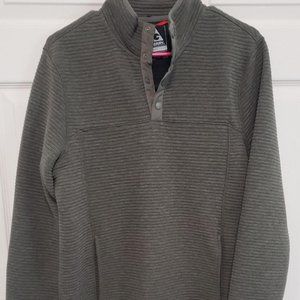 GERRY New Men's Pullover 1/4 Zipped Ribbed Jacket size S